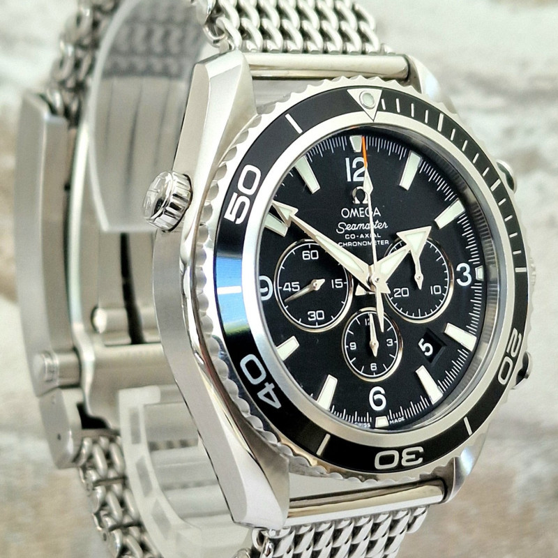 Omega Seamaster Co-Axial 600m Planet Ocean Mesh - Full Set