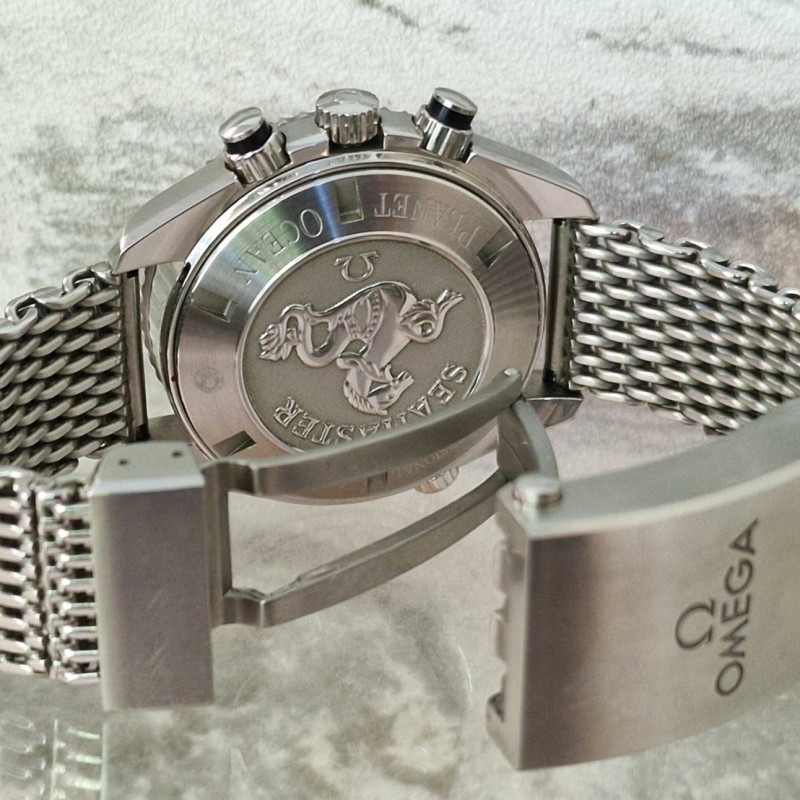 Omega Seamaster Co-Axial 600m Planet Ocean Mesh - Full Set