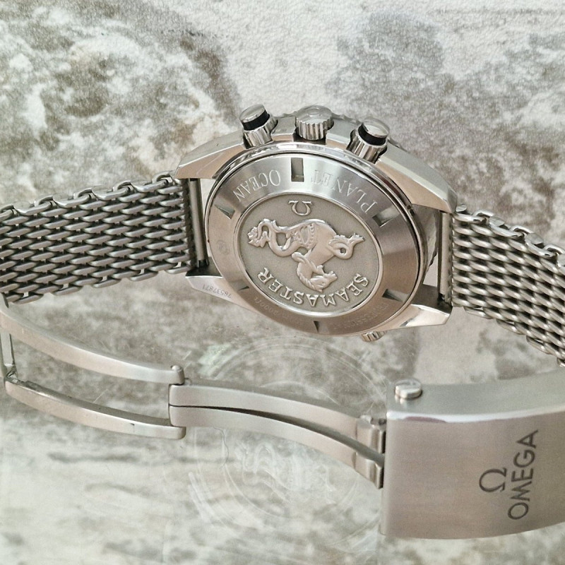Omega Seamaster Co-Axial 600m Planet Ocean Mesh - Full Set