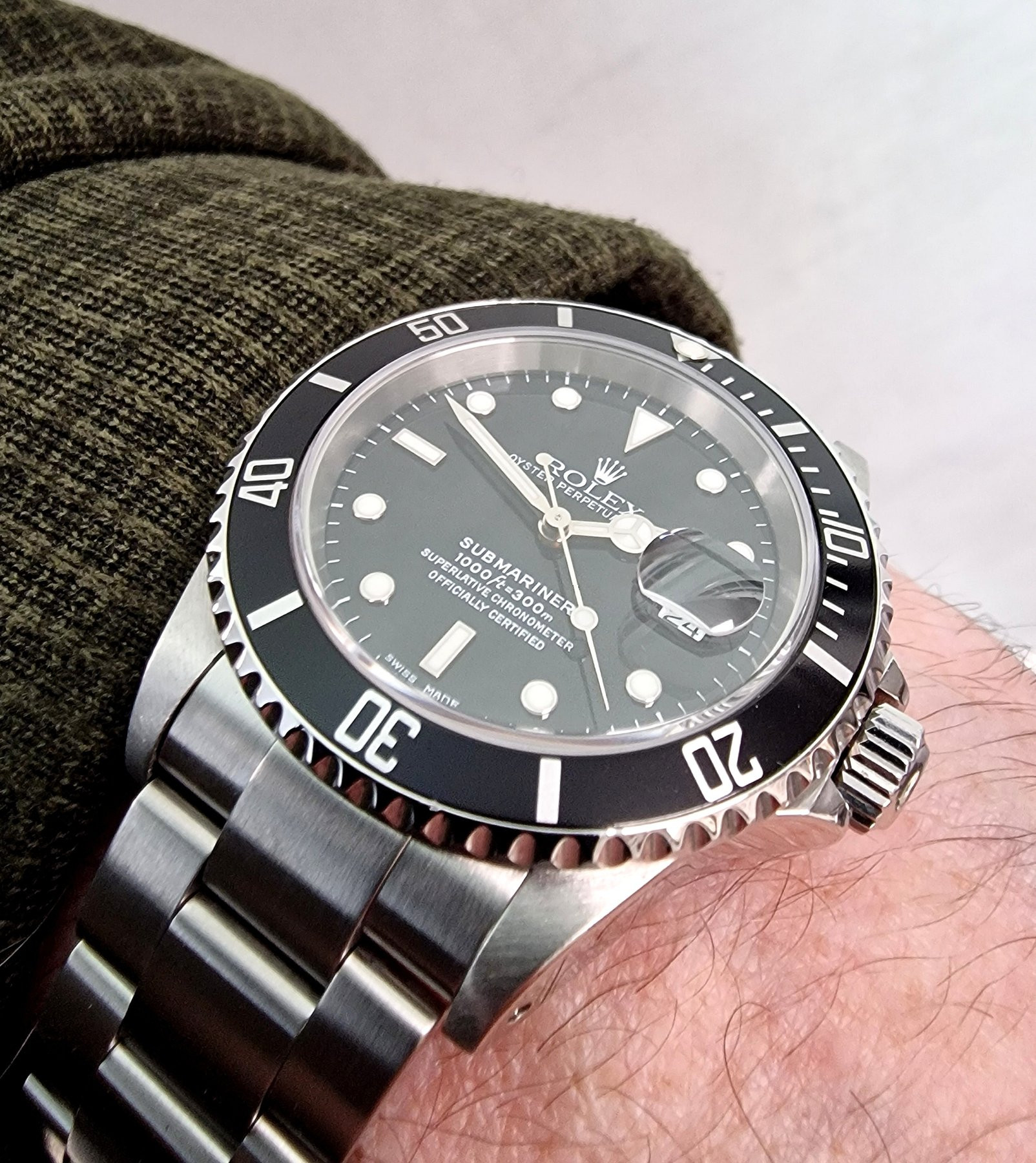 Rolex Submariner Date 16610. Full Set