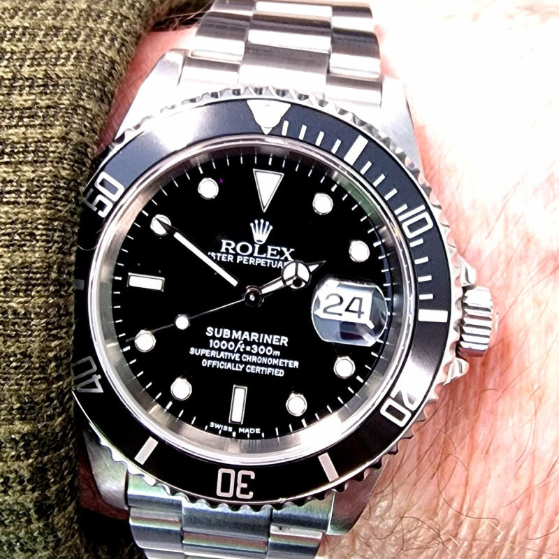 Rolex Submariner Date 16610. Full Set