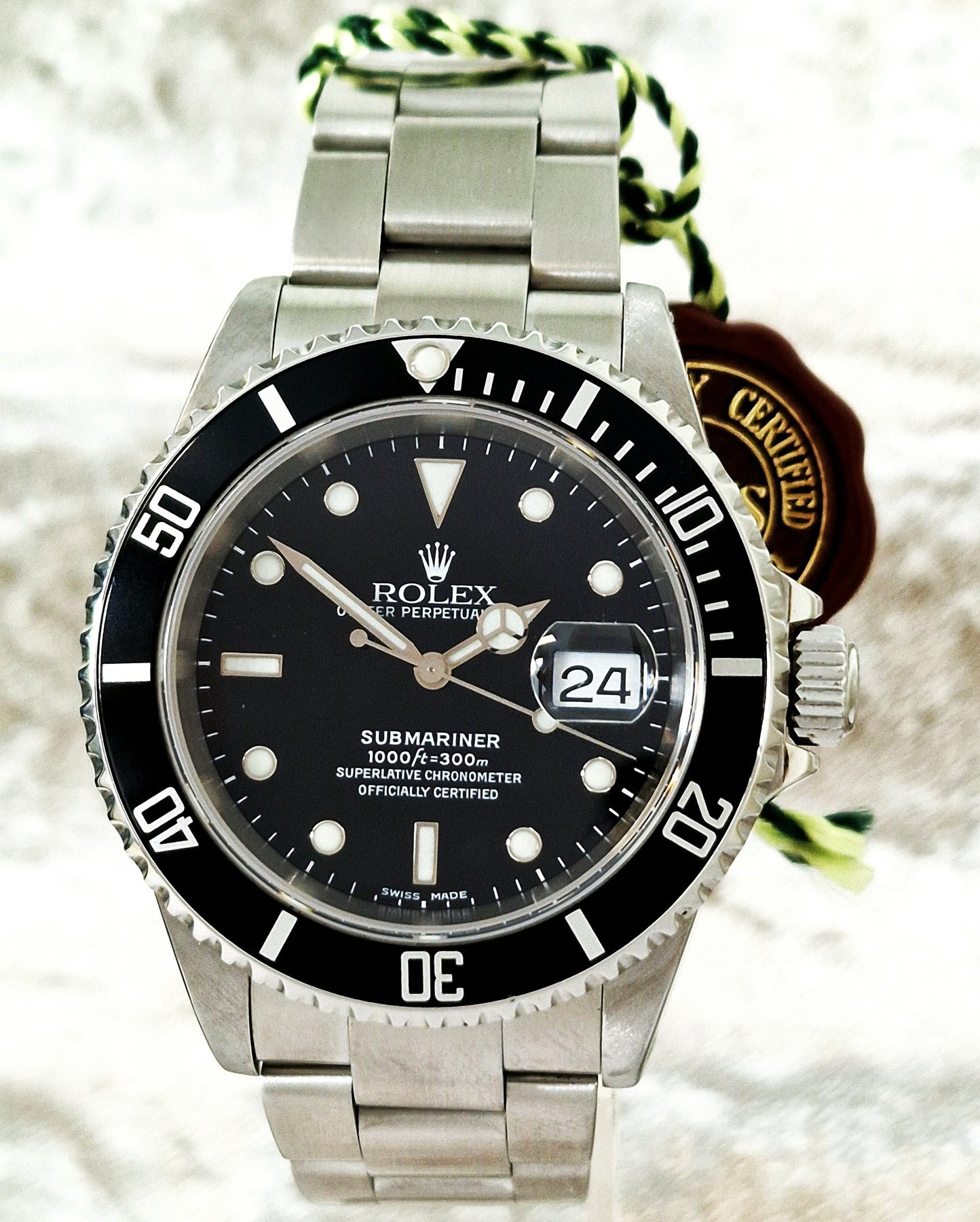 Rolex Submariner Date 16610. Full Set