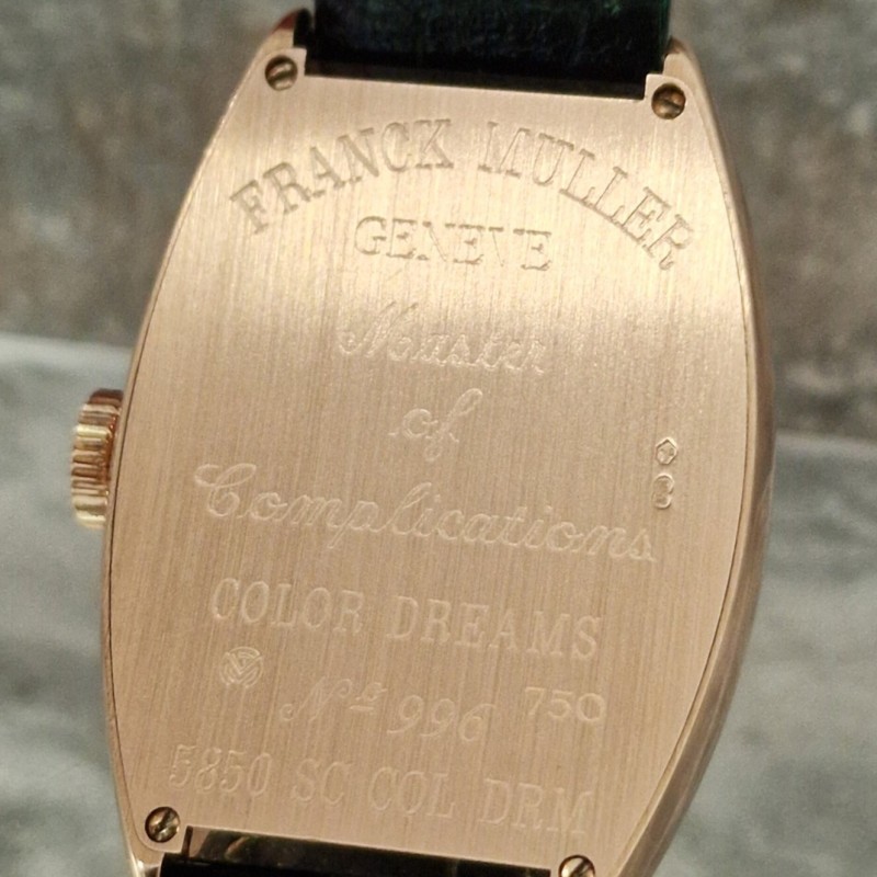 Franck Muller 18k Color Dreams Automatic Full set - Sold