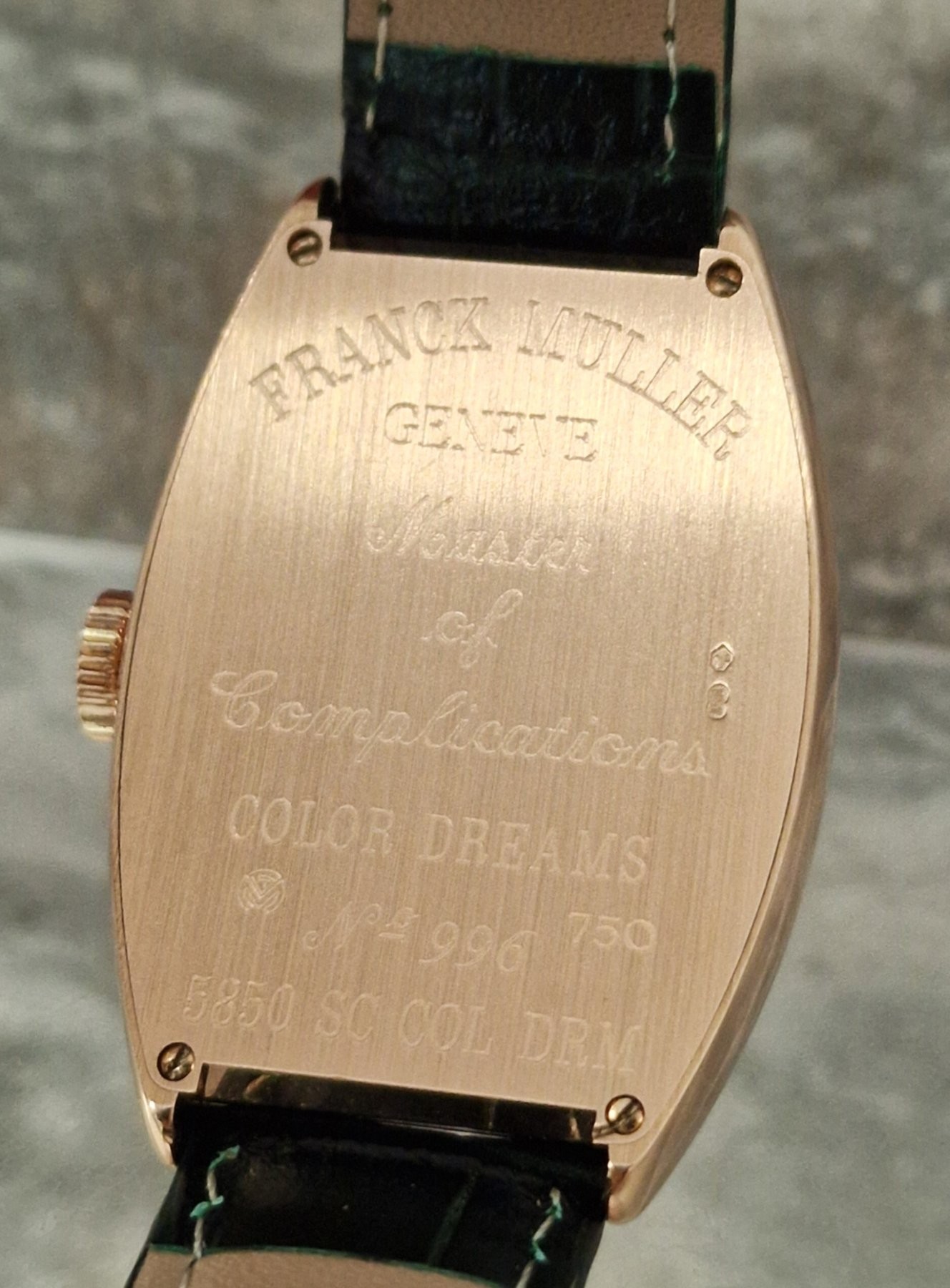 Franck Muller 18k Color Dreams Automatic Full set - Sold