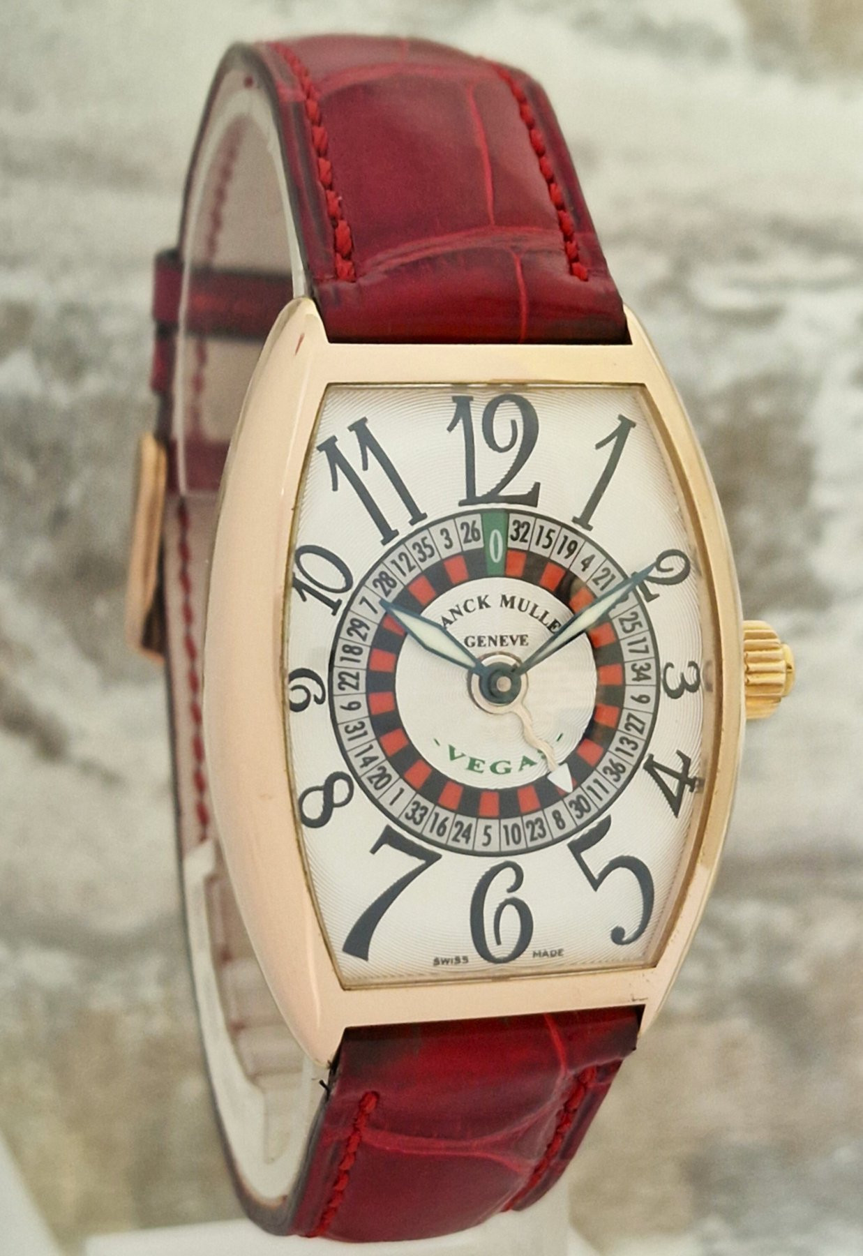 Franck Muller 18k Vegas automaat  - Full Set