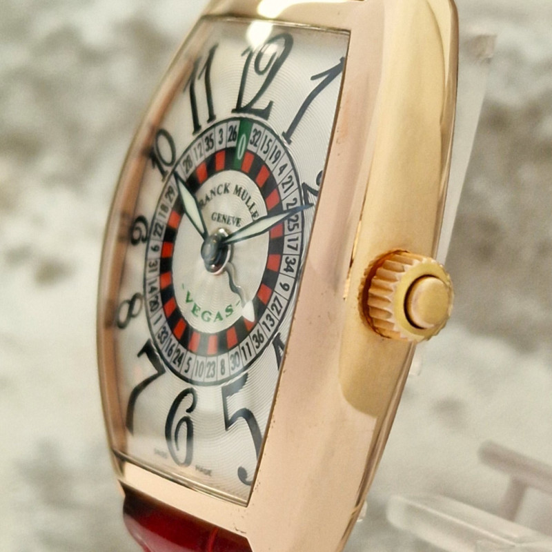 Franck Muller 18k Vegas Automatic - Full set Franck Muller 18k Vegas Automatic - Full set