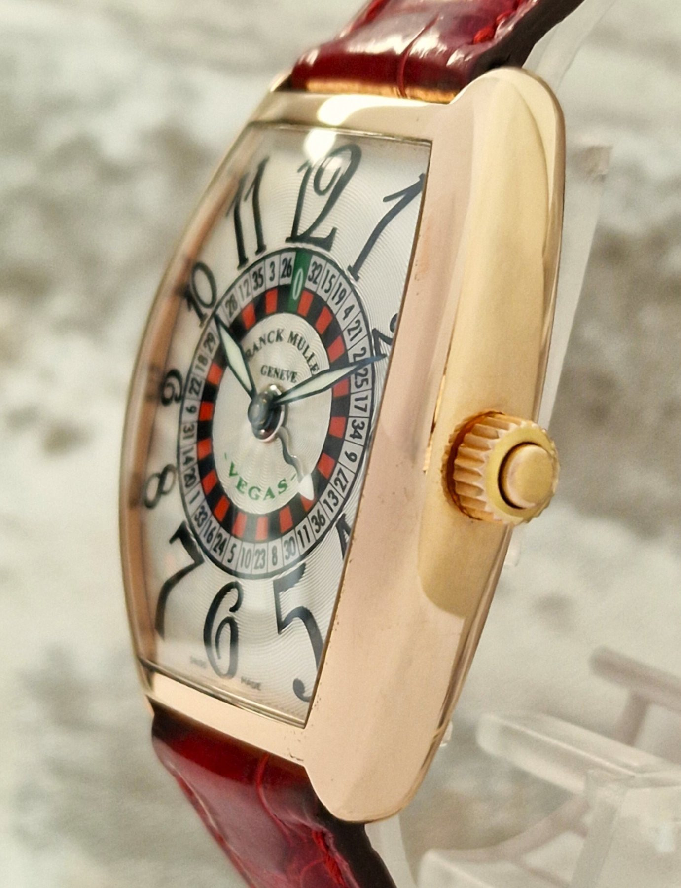 Franck Muller 18k Vegas Automatic - Full set Franck Muller 18k Vegas Automatic - Full set