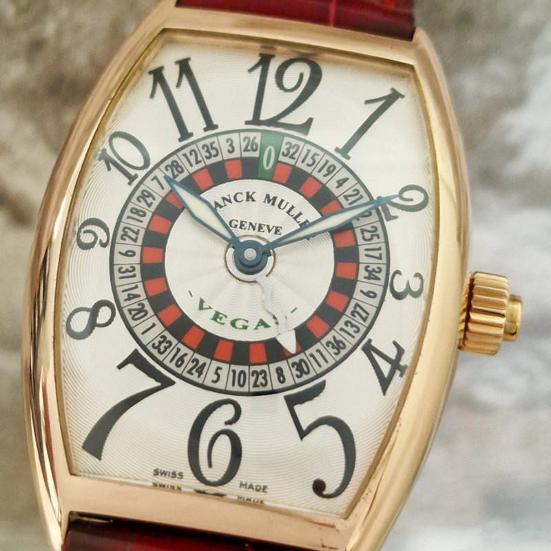 Franck Muller 18k Vegas Automatic - Full set Franck Muller 18k Vegas Automatic - Full set