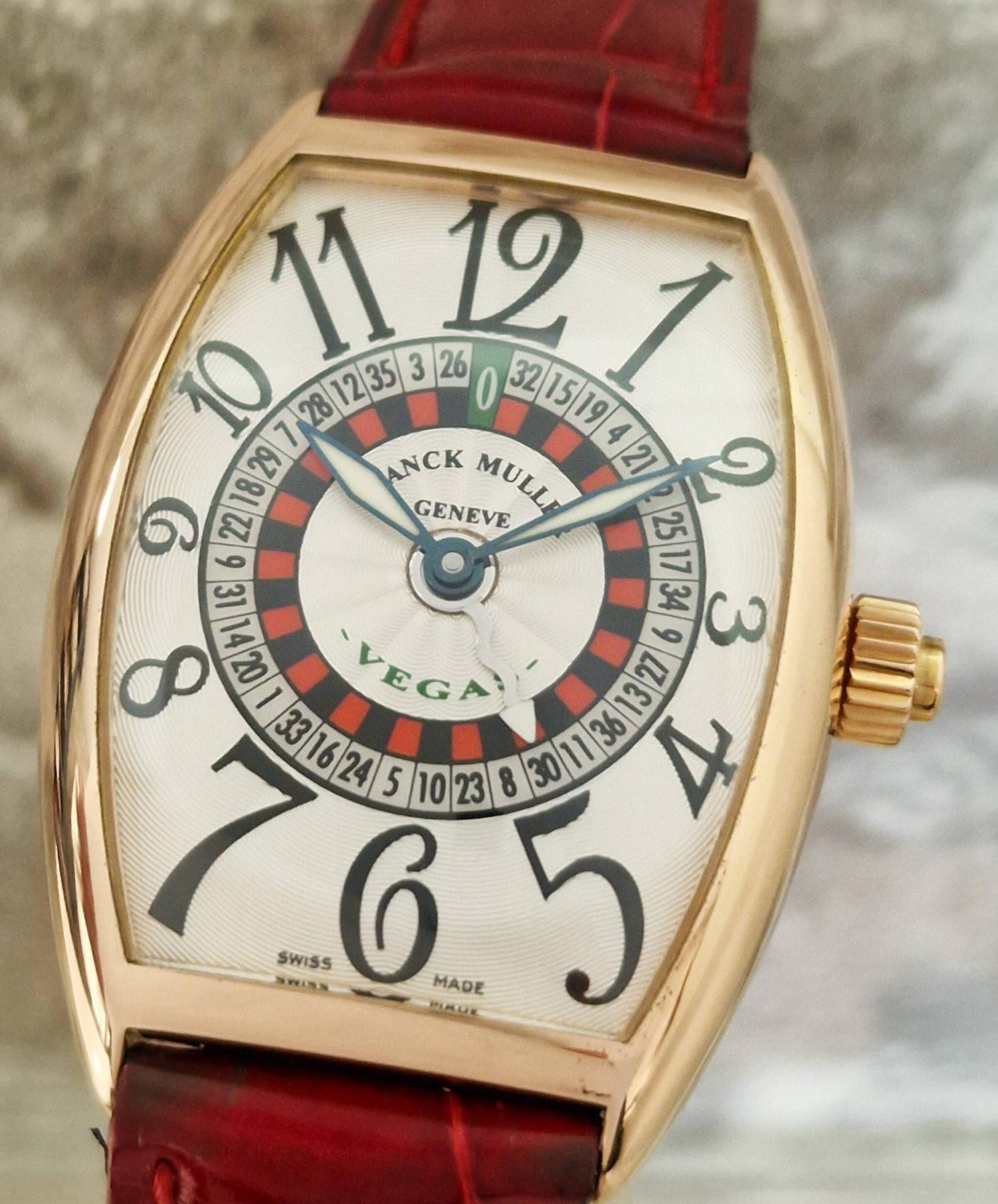 Franck Muller 18k Vegas automaat  - Full Set