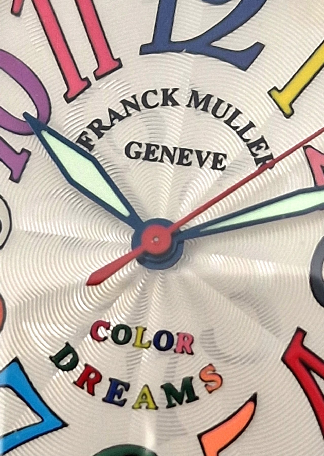 Franck Muller 18k Color Dreams automaat Full Set - Verkocht Franck Muller 18k Color Dreams automaat Full Set - Verkocht