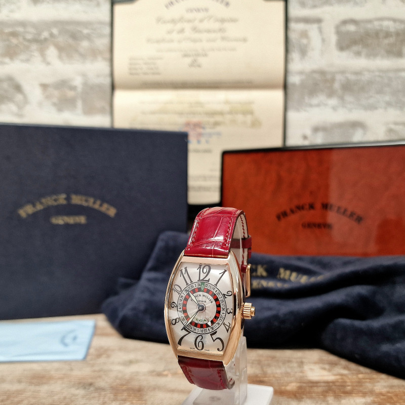 Franck Muller 18k Vegas Automatic - Full set Franck Muller 18k Vegas Automatic - Full set