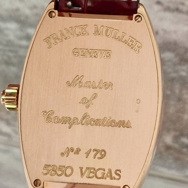 Franck Muller 18k Vegas Automatic - Full set Franck Muller 18k Vegas Automatic - Full set