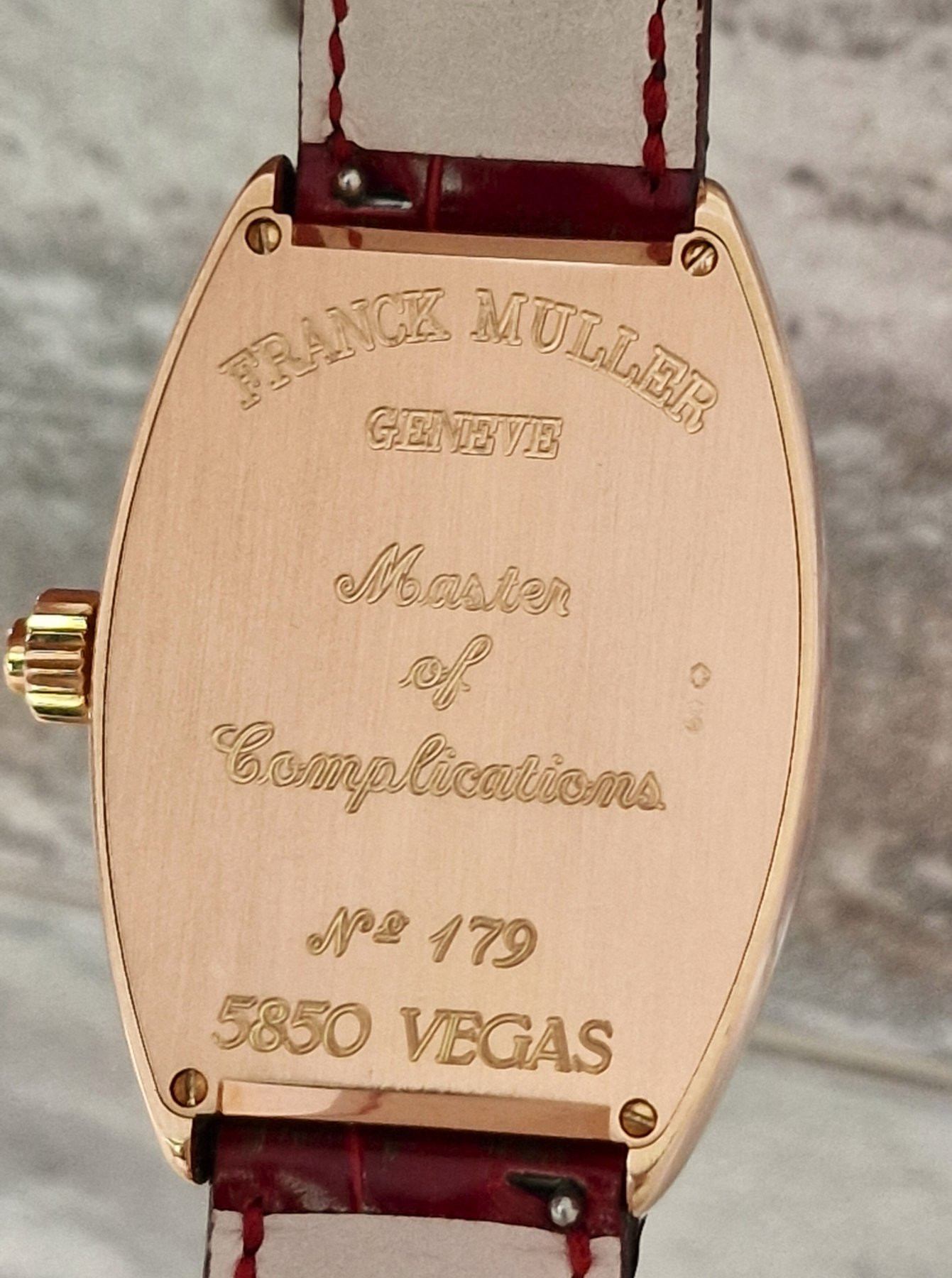 Franck Muller 18k Vegas Automatic - Full set Franck Muller 18k Vegas Automatic - Full set