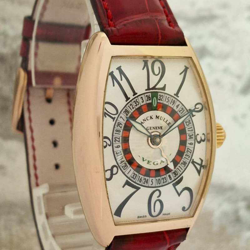 Franck Muller 18k Vegas Automatic - Full set Franck Muller 18k Vegas Automatic - Full set