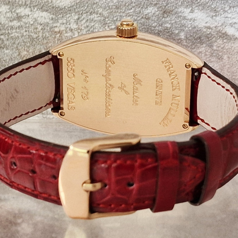 Franck Muller 18k Vegas Automatic - Full set Franck Muller 18k Vegas Automatic - Full set