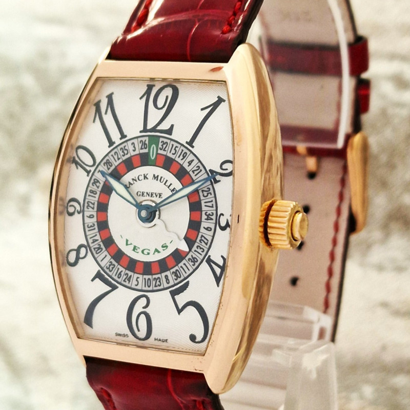 Franck Muller 18k Vegas Automatic - Full set Franck Muller 18k Vegas Automatic - Full set