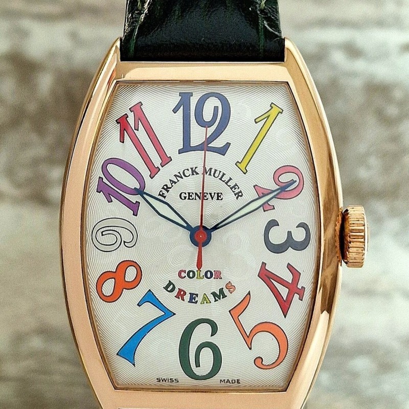 Franck Muller 18k Color Dreams Automatic Full set - Sold