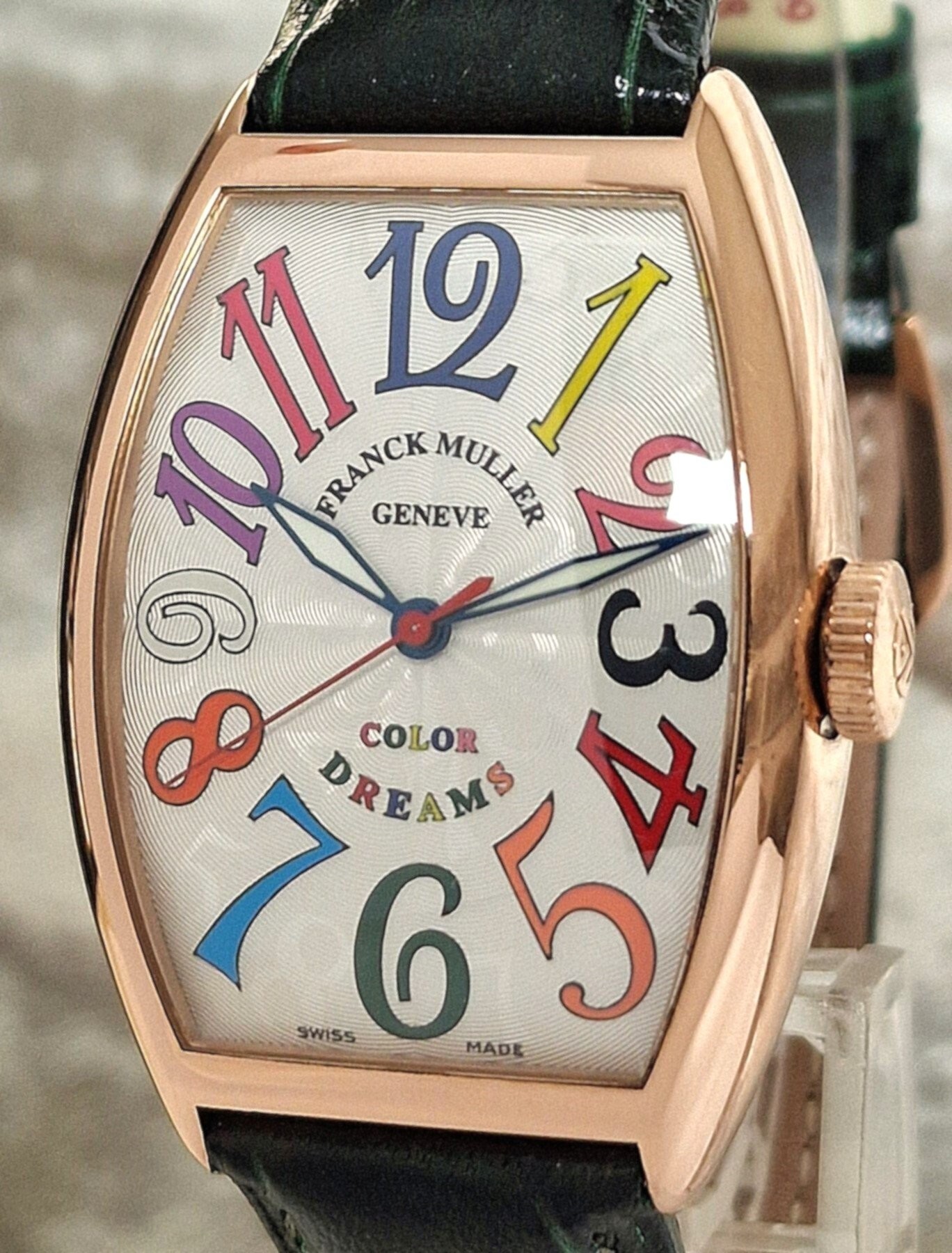 Franck Muller 18k Color Dreams Automatic Full set - Sold