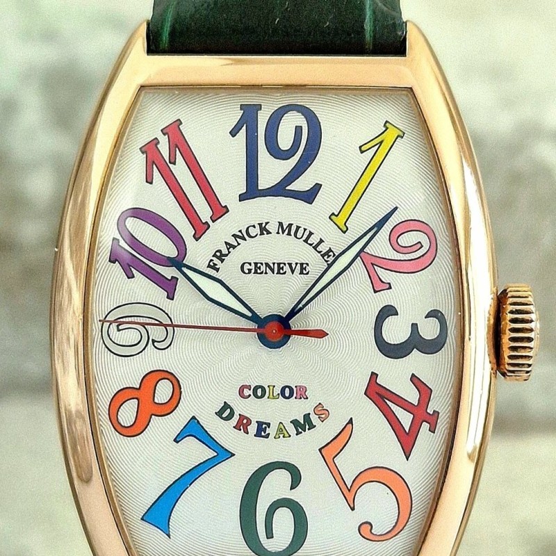 Franck Muller 18k Color Dreams Automatic Full set - Sold