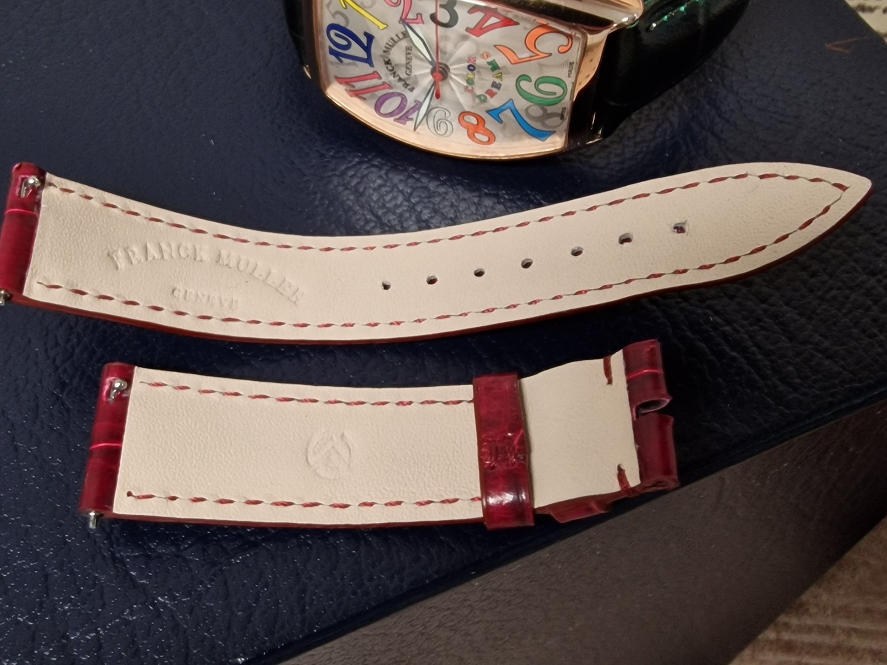 Franck Muller 18k Color Dreams Automatic Full set - Sold