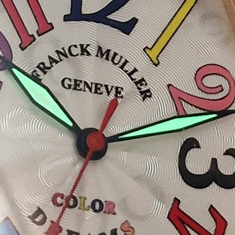 Franck Muller 18k Color Dreams Automatic Full set - Sold