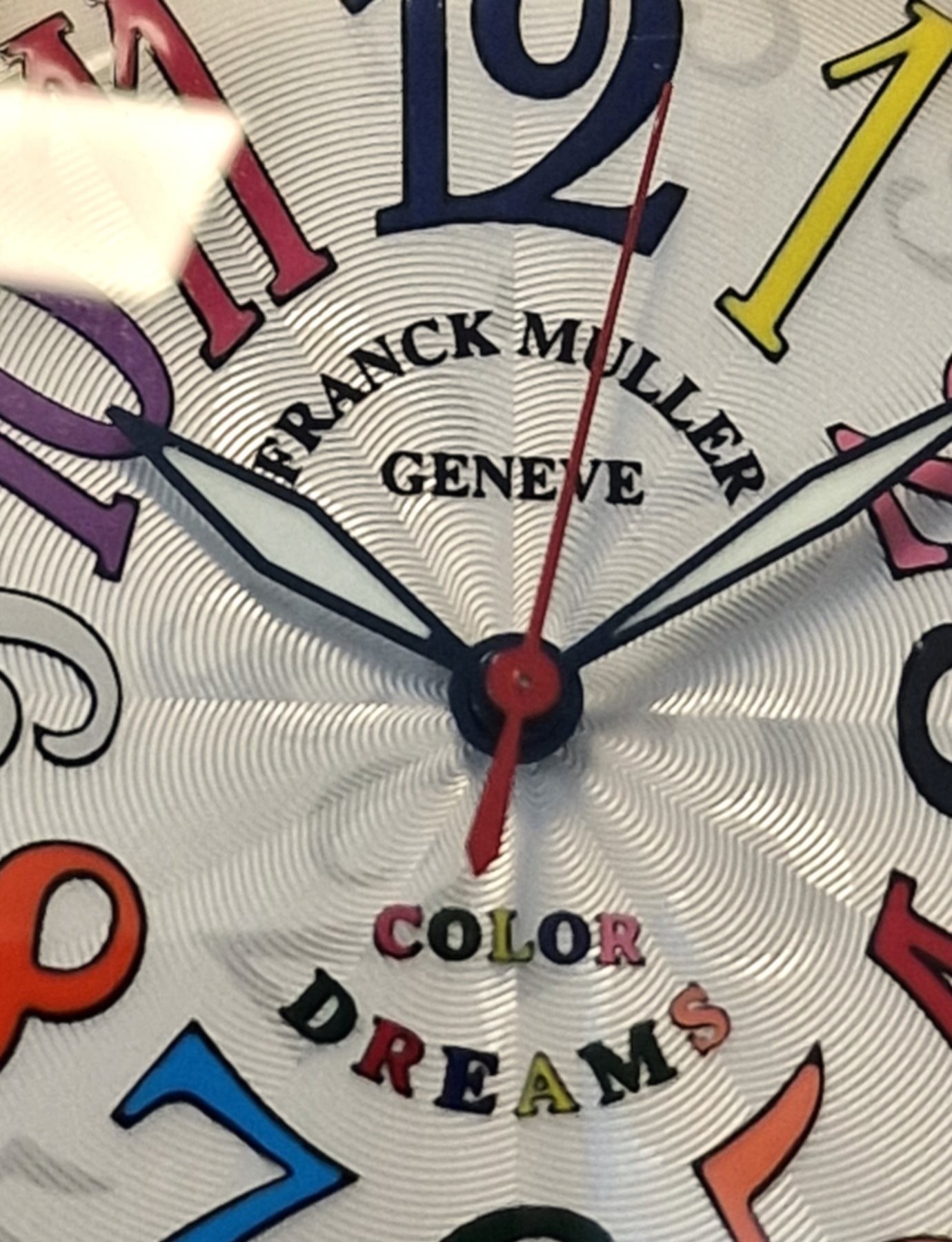 Franck Muller 18k Color Dreams automaat Full Set - Verkocht Franck Muller 18k Color Dreams automaat Full Set - Verkocht