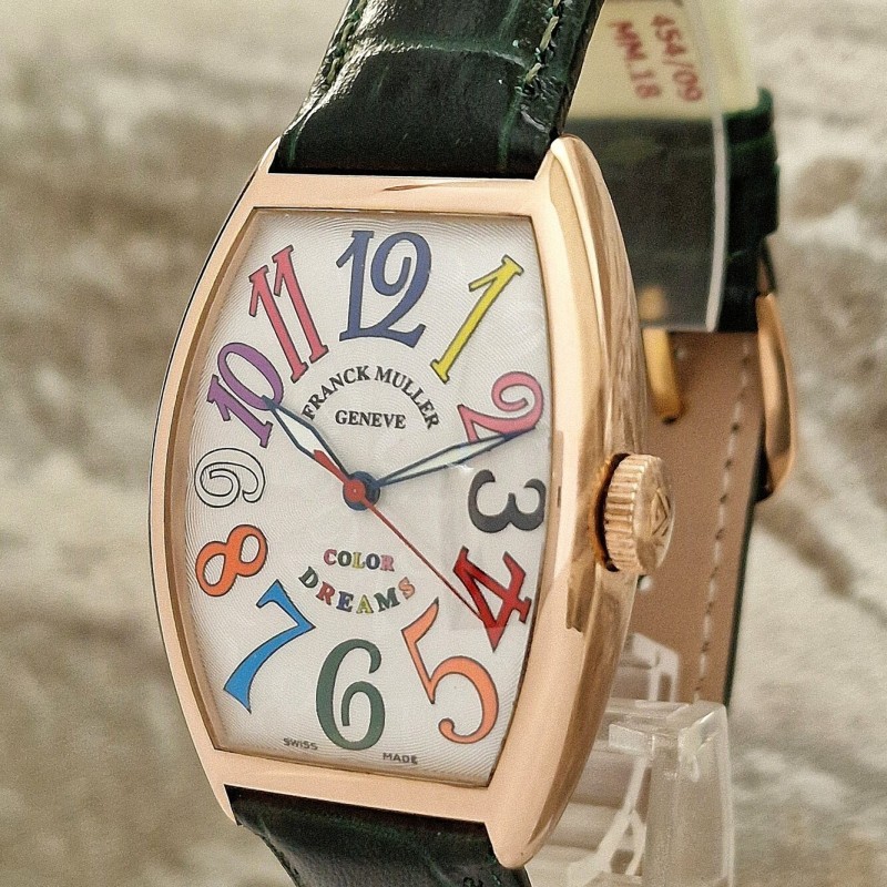 Franck Muller 18k Color Dreams Automatic Full set - Sold