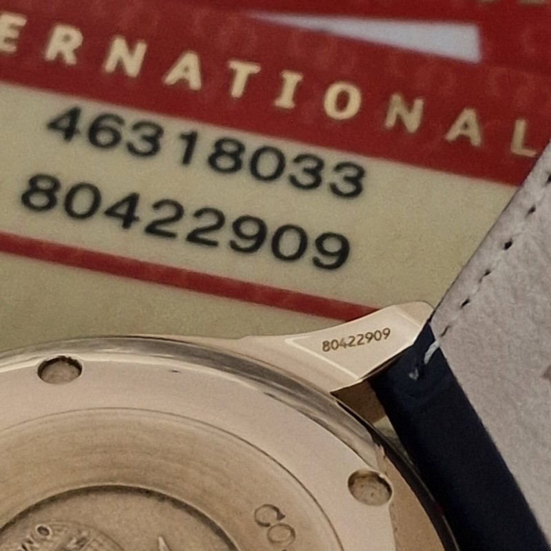 18k Omega De Ville Co-Axial blue dial - VERKOCHT 18k Omega De Ville Co-Axial blue dial - VERKOCHT