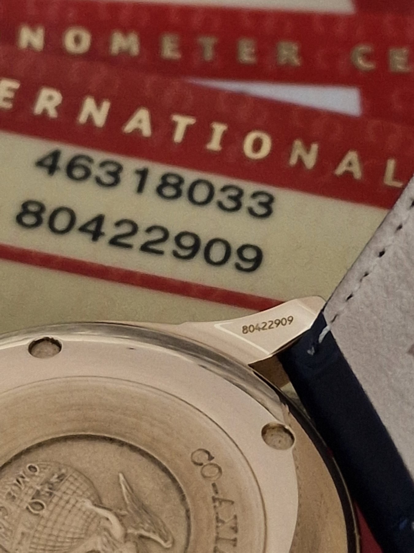 18k Omega De Ville Co-Axial blue dial - VERKOCHT 18k Omega De Ville Co-Axial blue dial - VERKOCHT