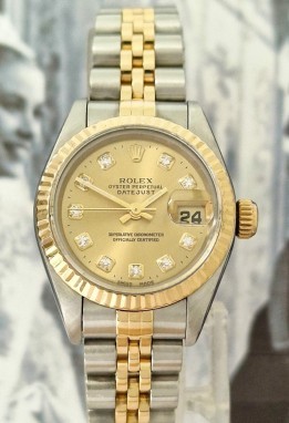 Rolex Oyster Perpetual Datejust Diamonds