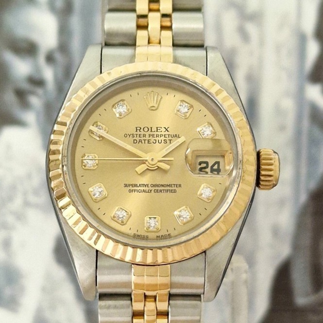 Rolex Oyster Perpetual Datejust Diamonds