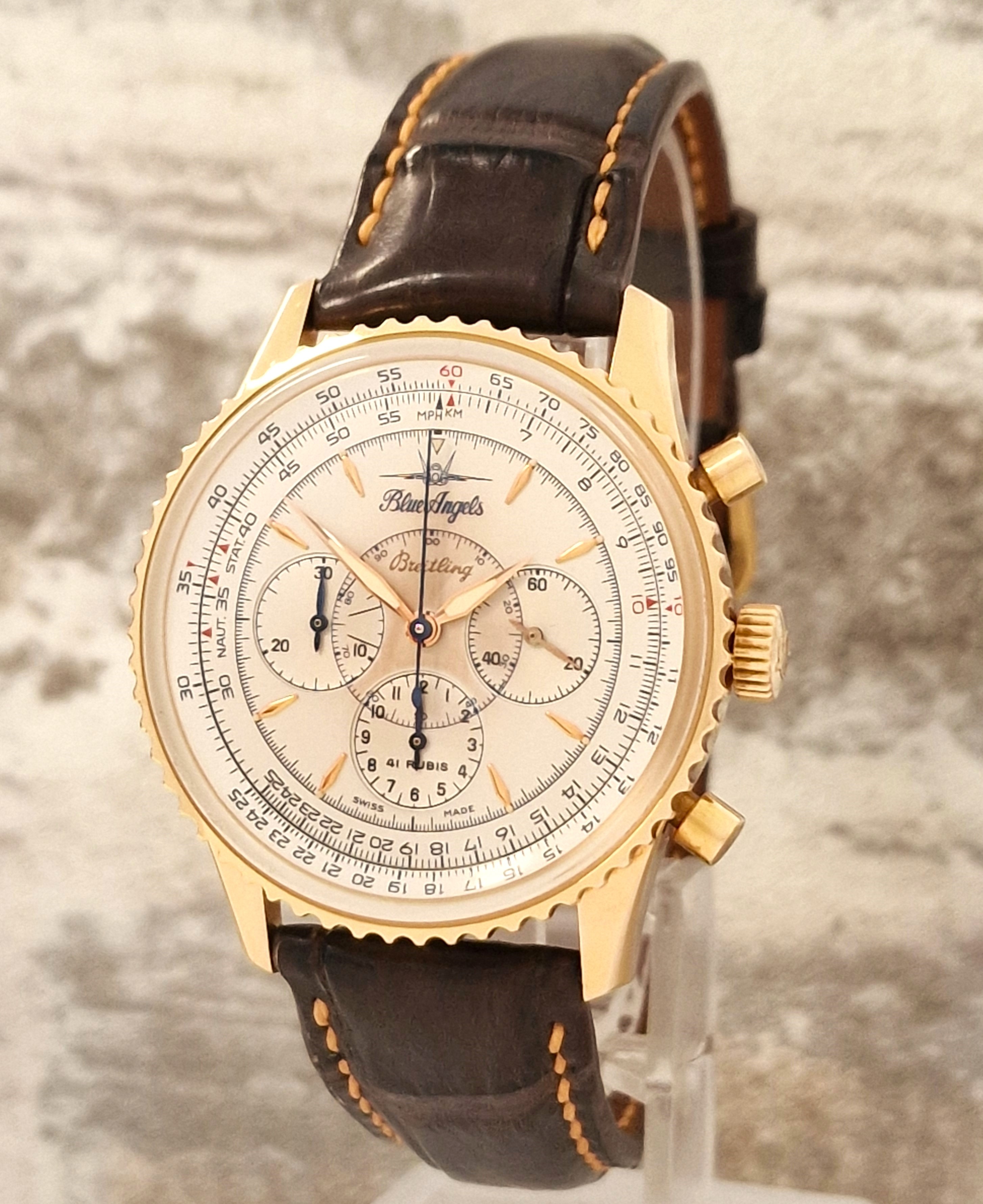 Breitling 18k Blue Angels Limited