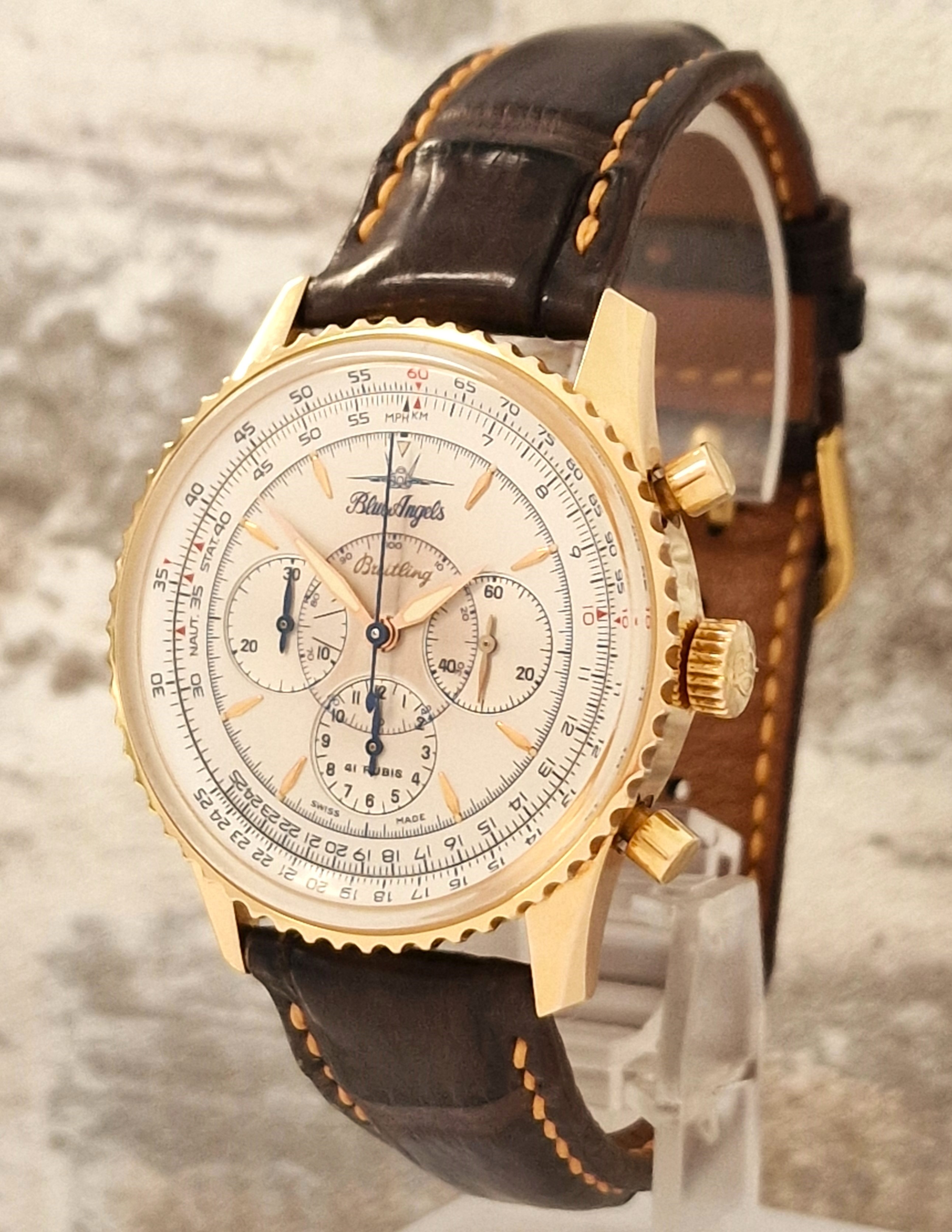 Breitling 18k Blue Angels Limited