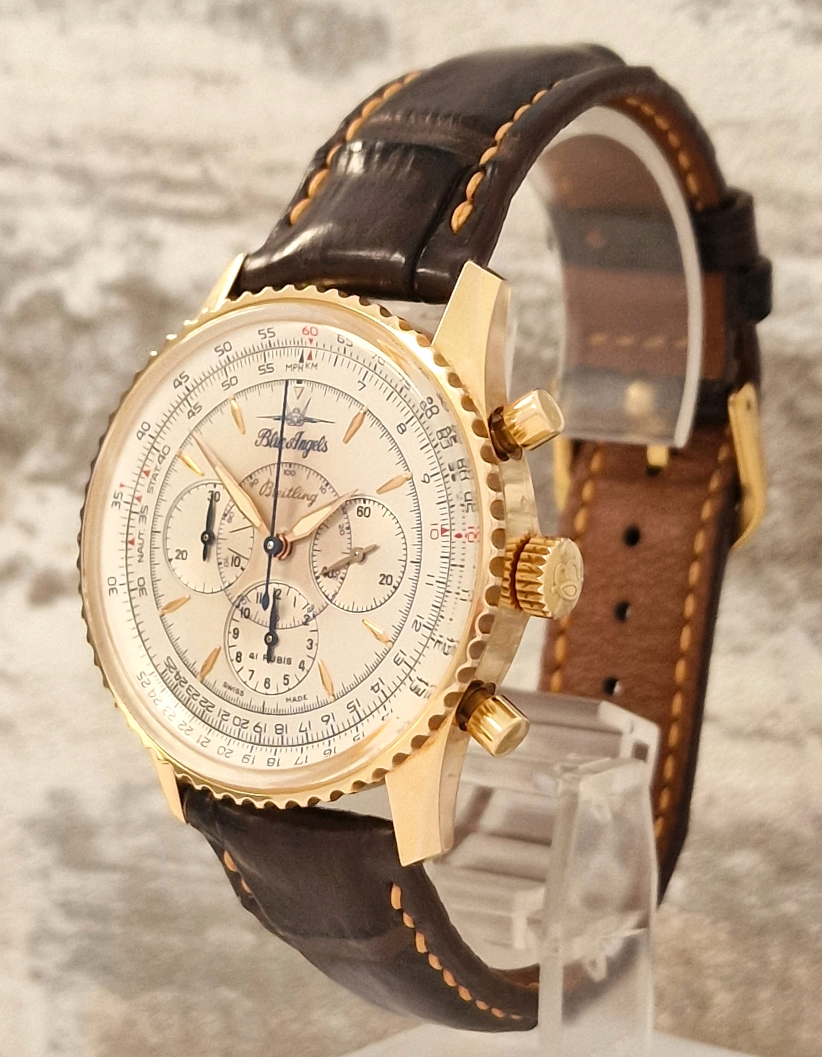 Breitling 18k Blue Angels Limited