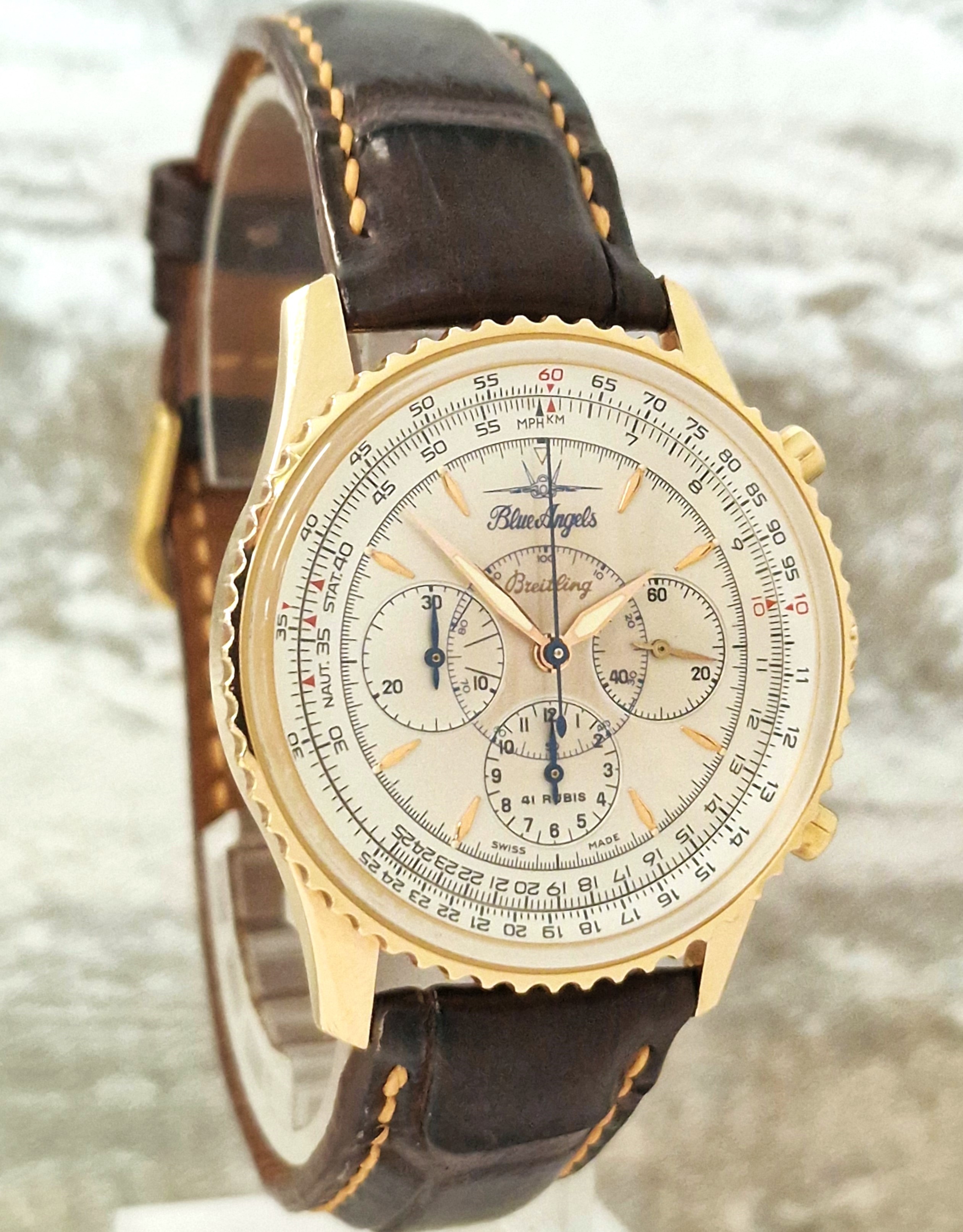 Breitling 18k Blue Angels Limited