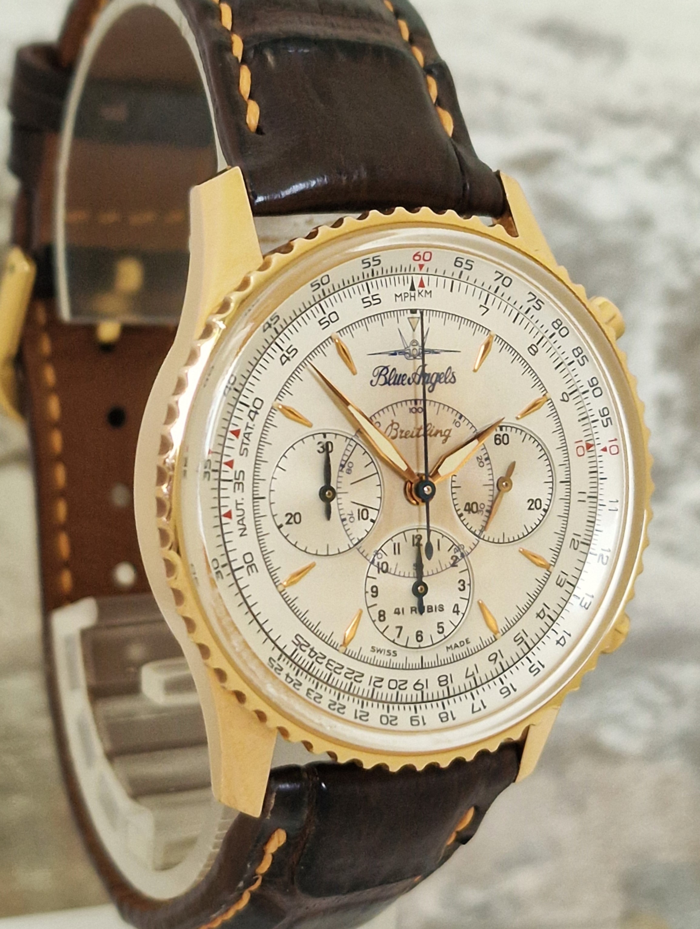 Breitling 18k Blue Angels Limited