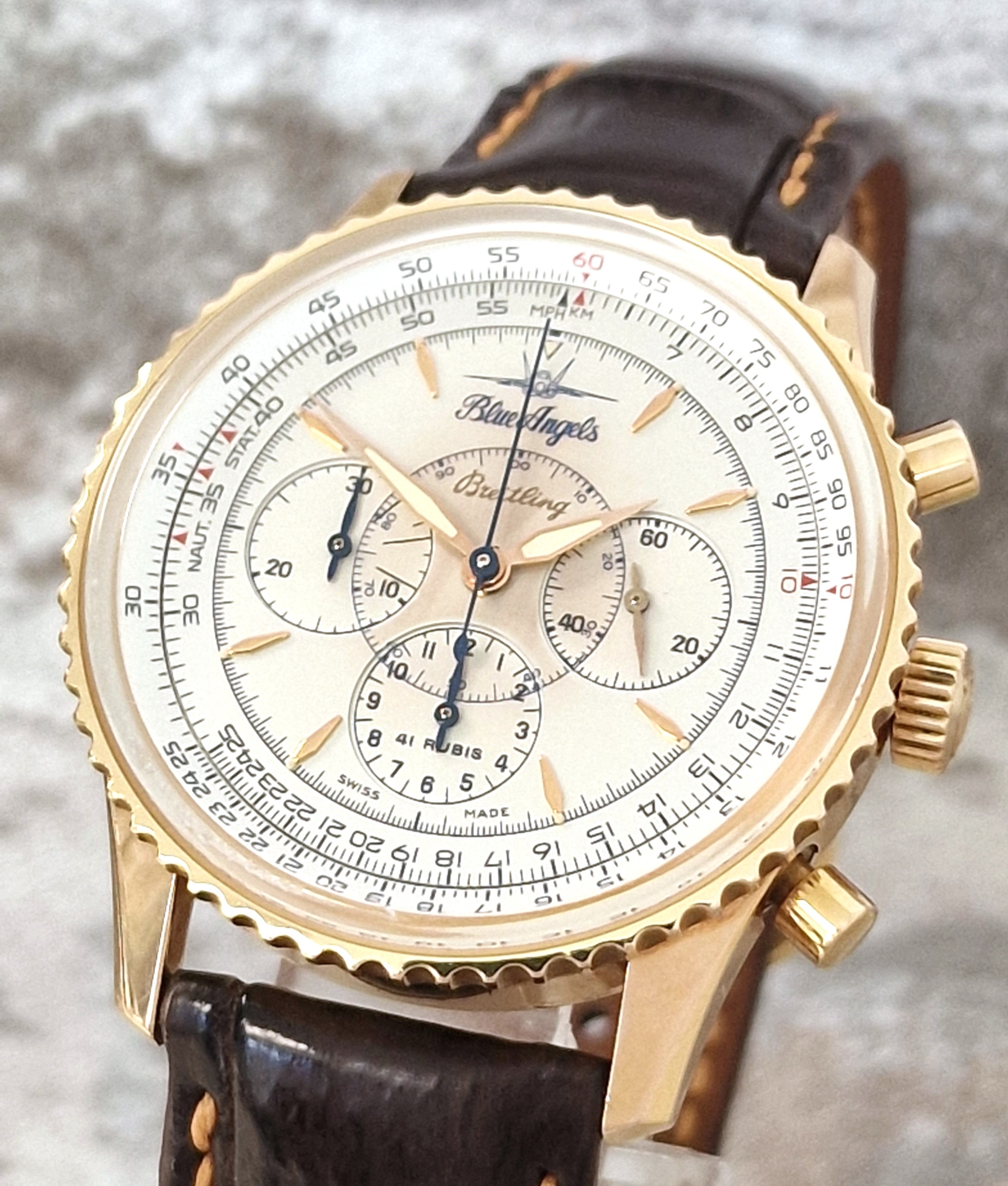 Breitling 18k Blue Angels Limited