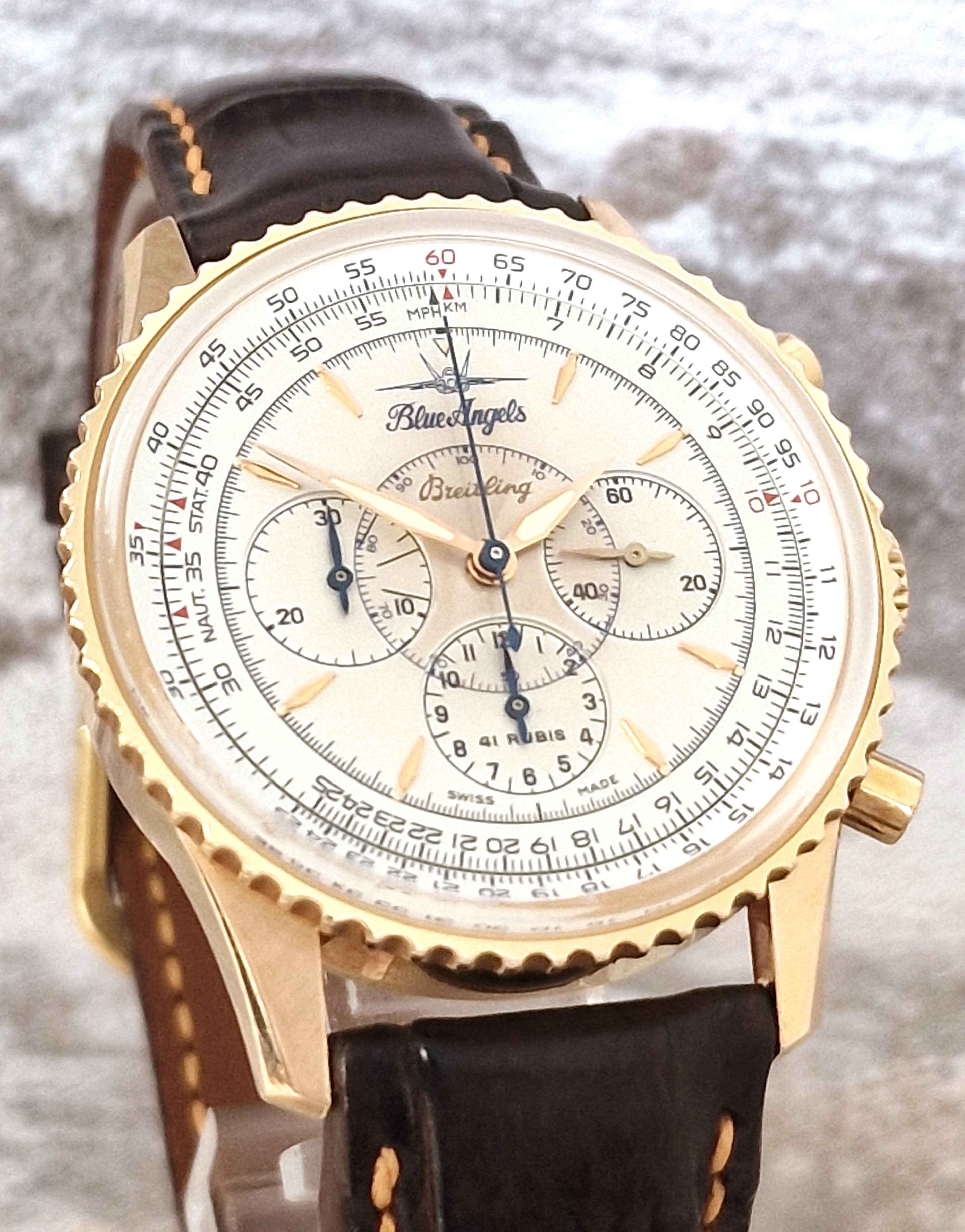 Breitling 18k Blue Angels Limited