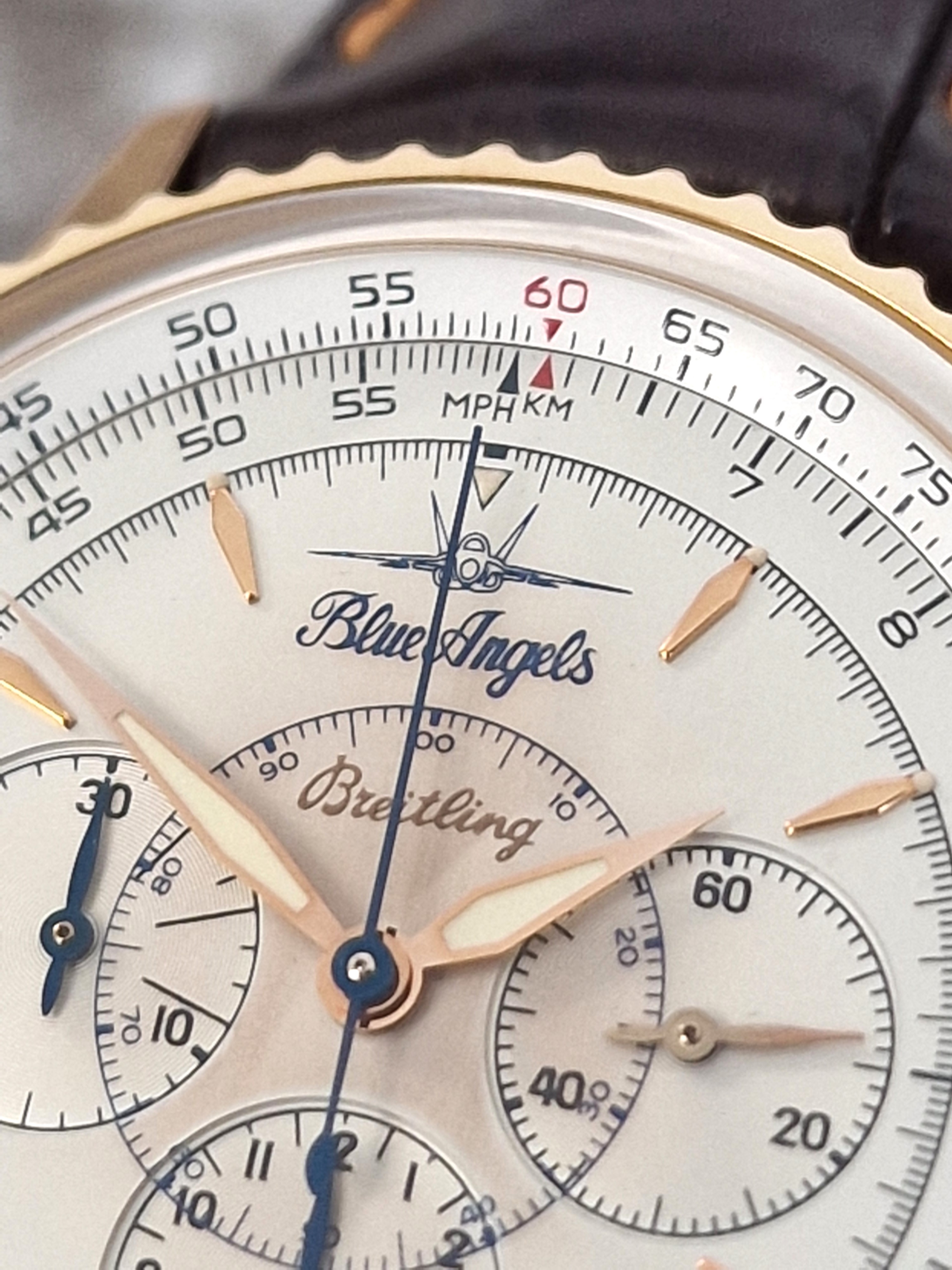 Breitling 18k Blue Angels Limited
