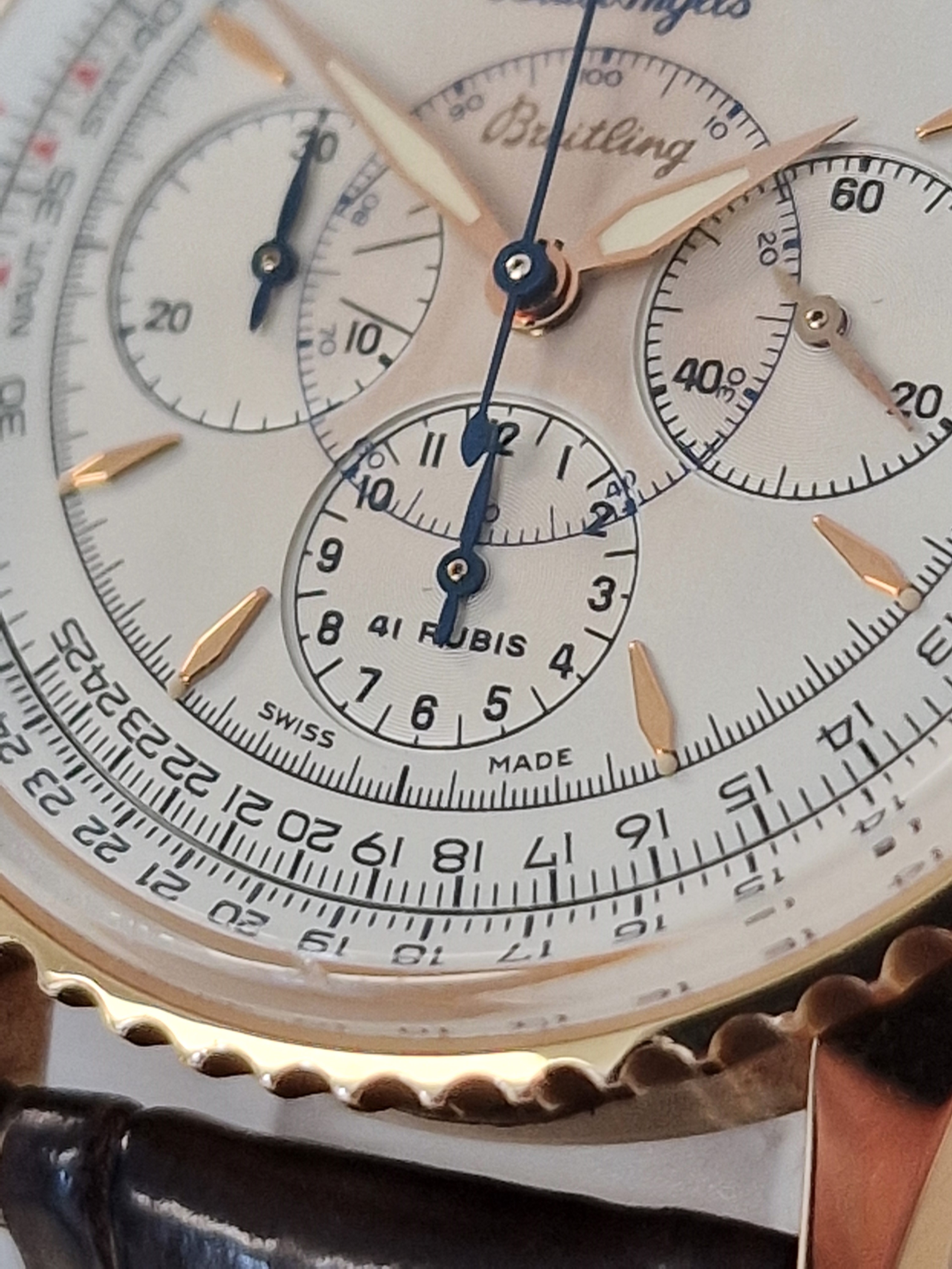 Breitling 18k Blue Angels Limited