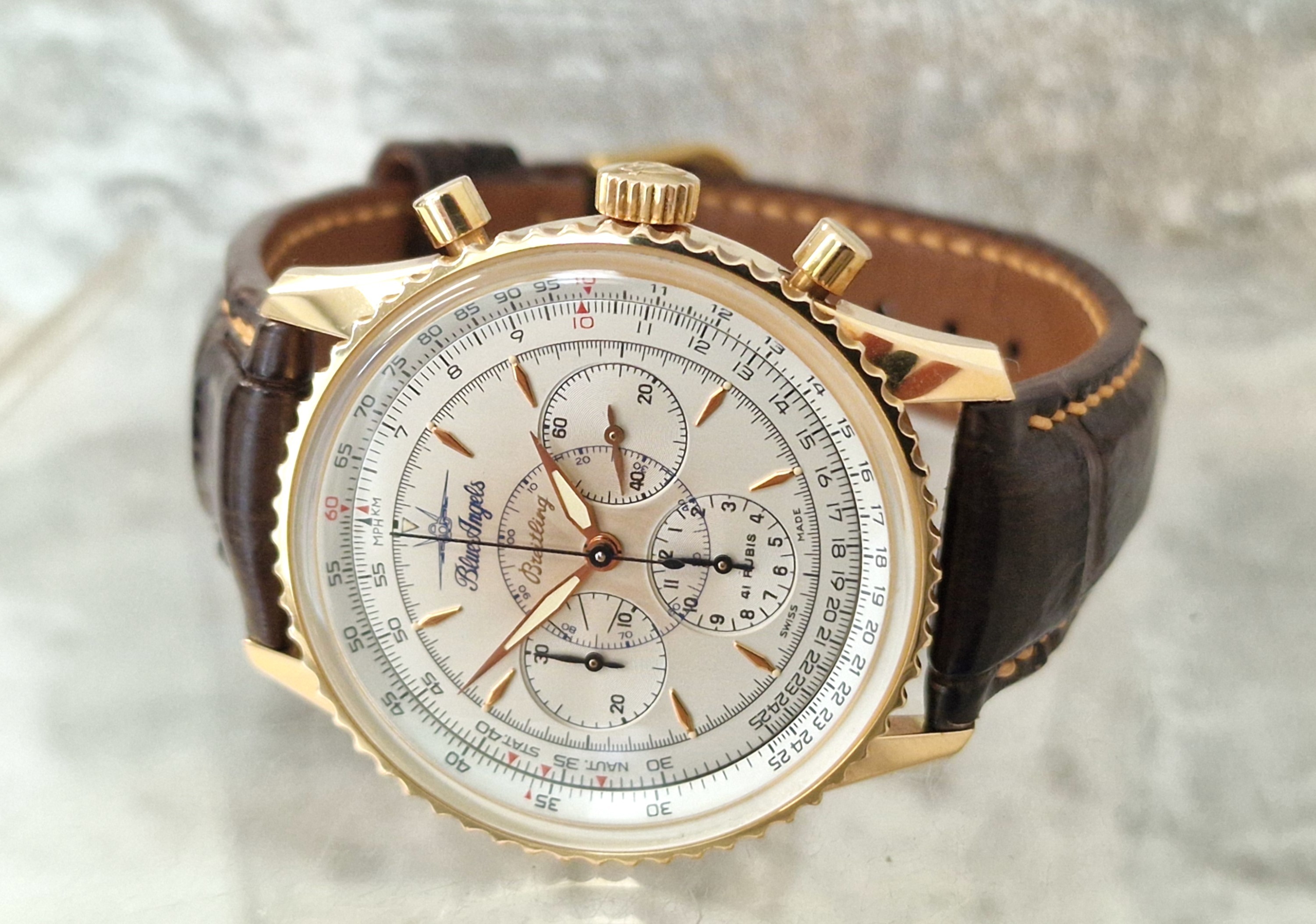 Breitling 18k Blue Angels Limited