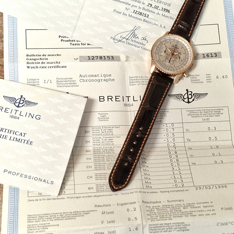 Breitling 18k Blue Angels Limited