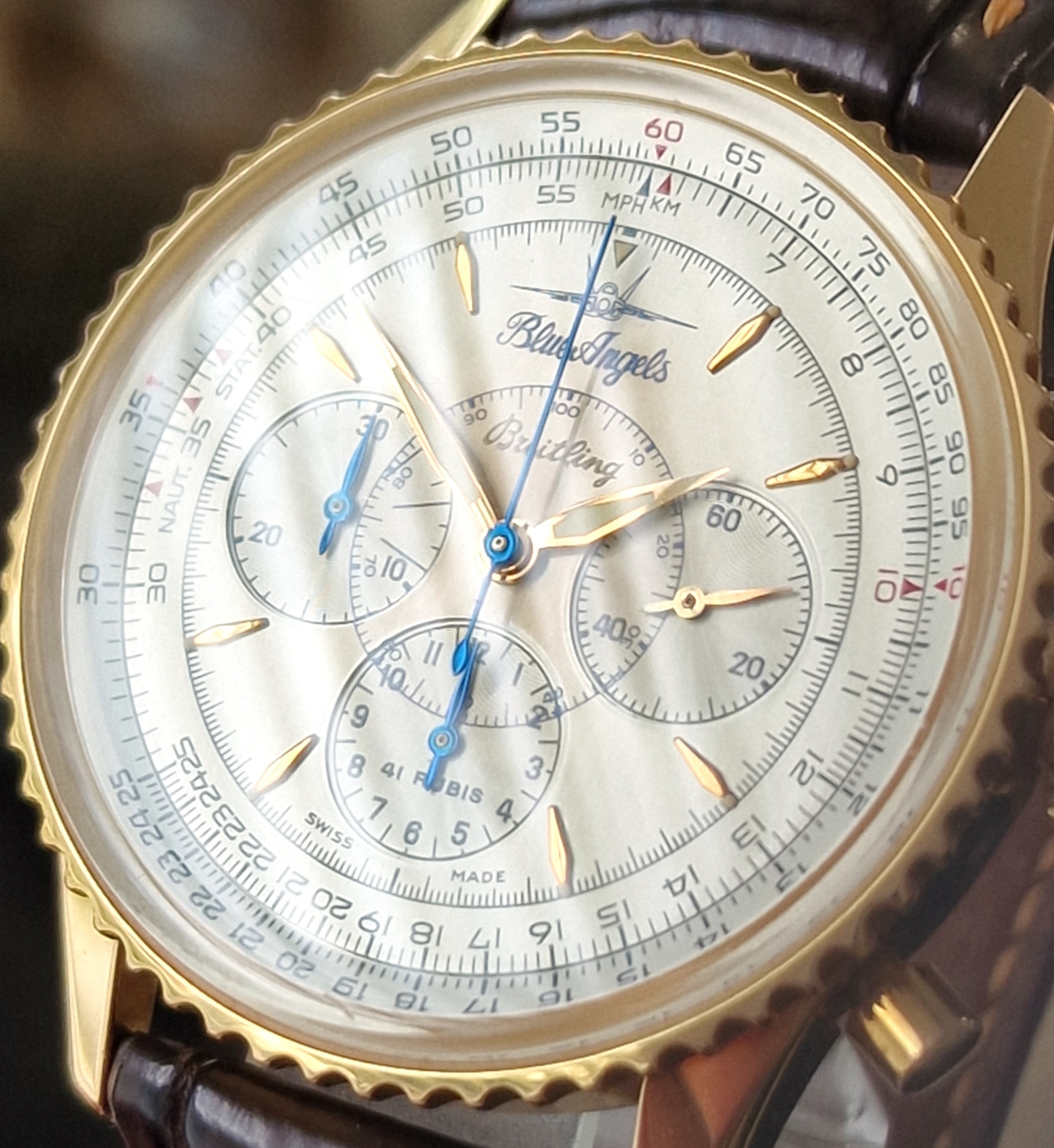 Breitling 18k Blue Angels Limited