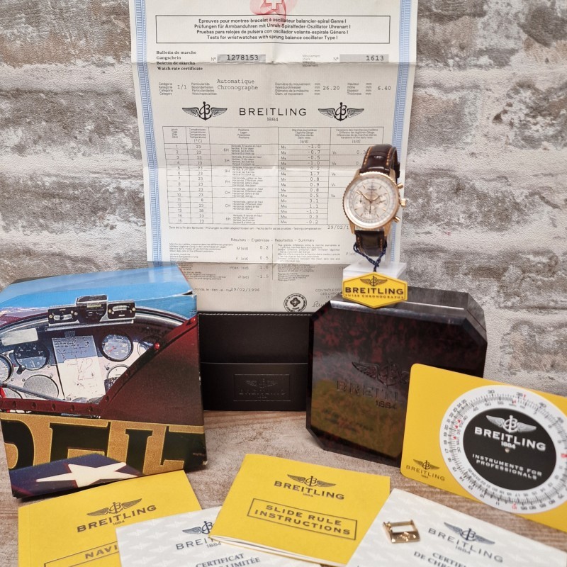 Breitling 18k Blue Angels Limited