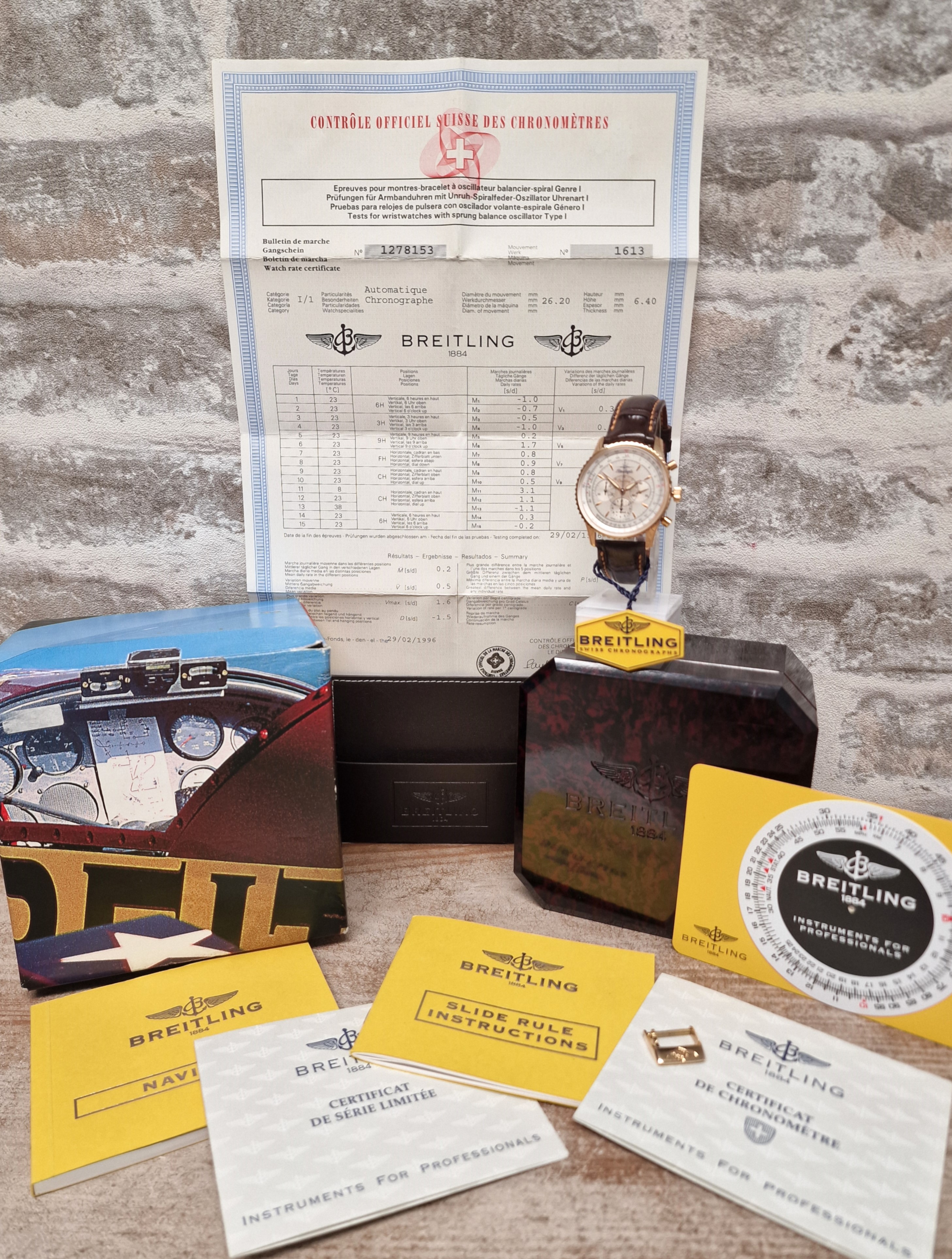 Breitling 18k Blue Angels Limited