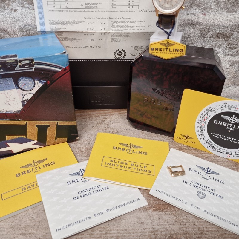 Breitling 18k Blue Angels Limited