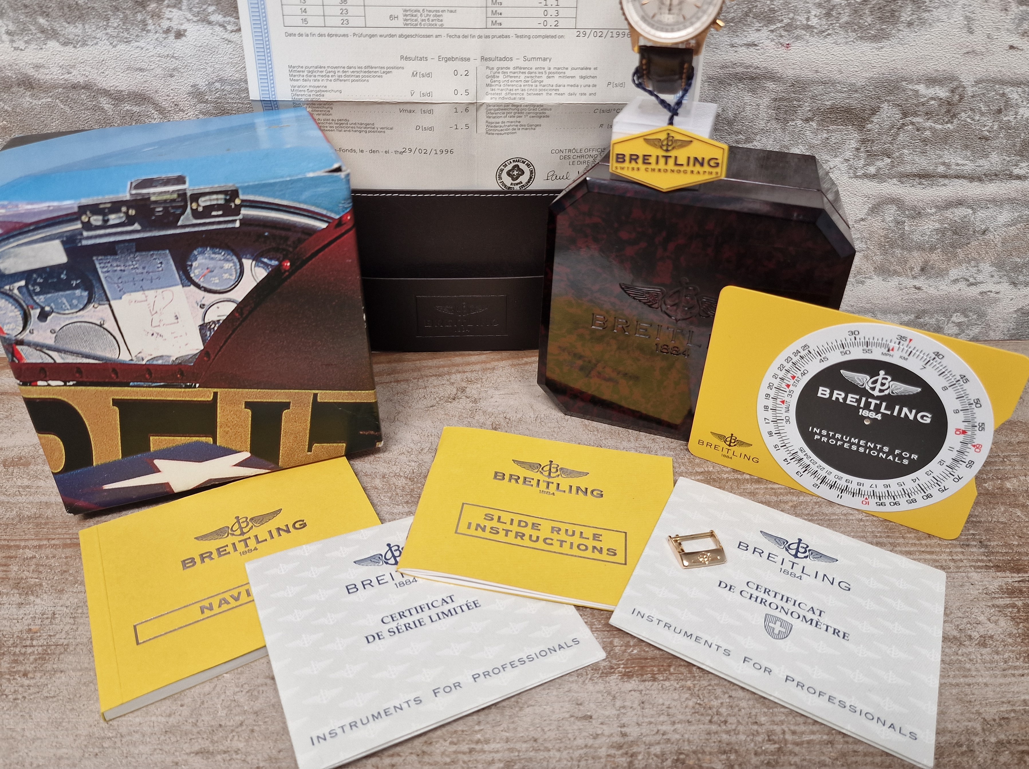 Breitling 18k Blue Angels Limited