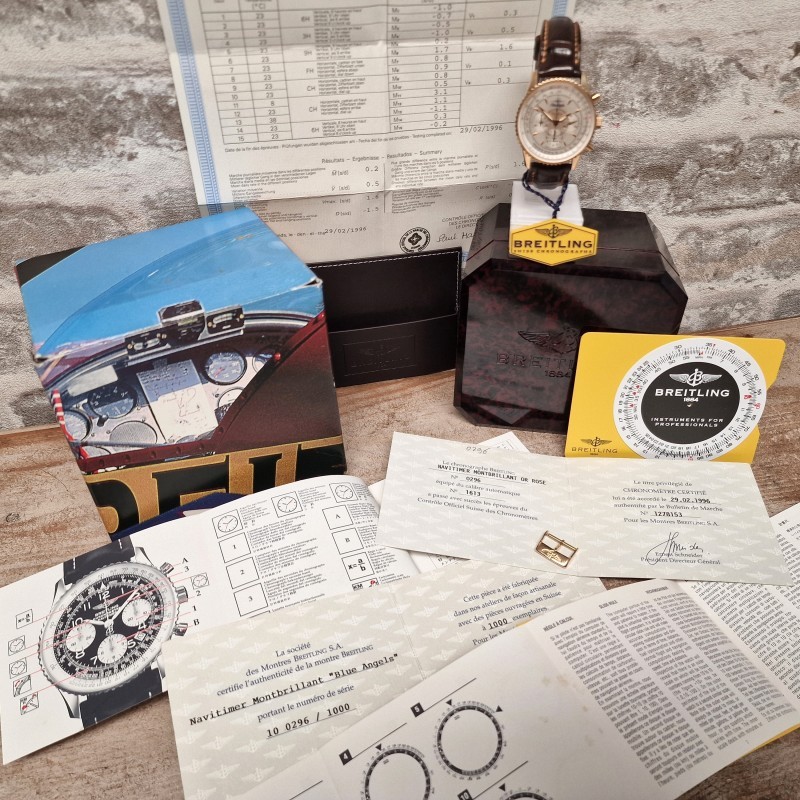 Breitling 18k Blue Angels Limited