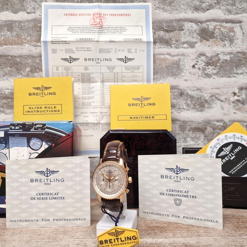 Breitling 18k Blue Angels Limited