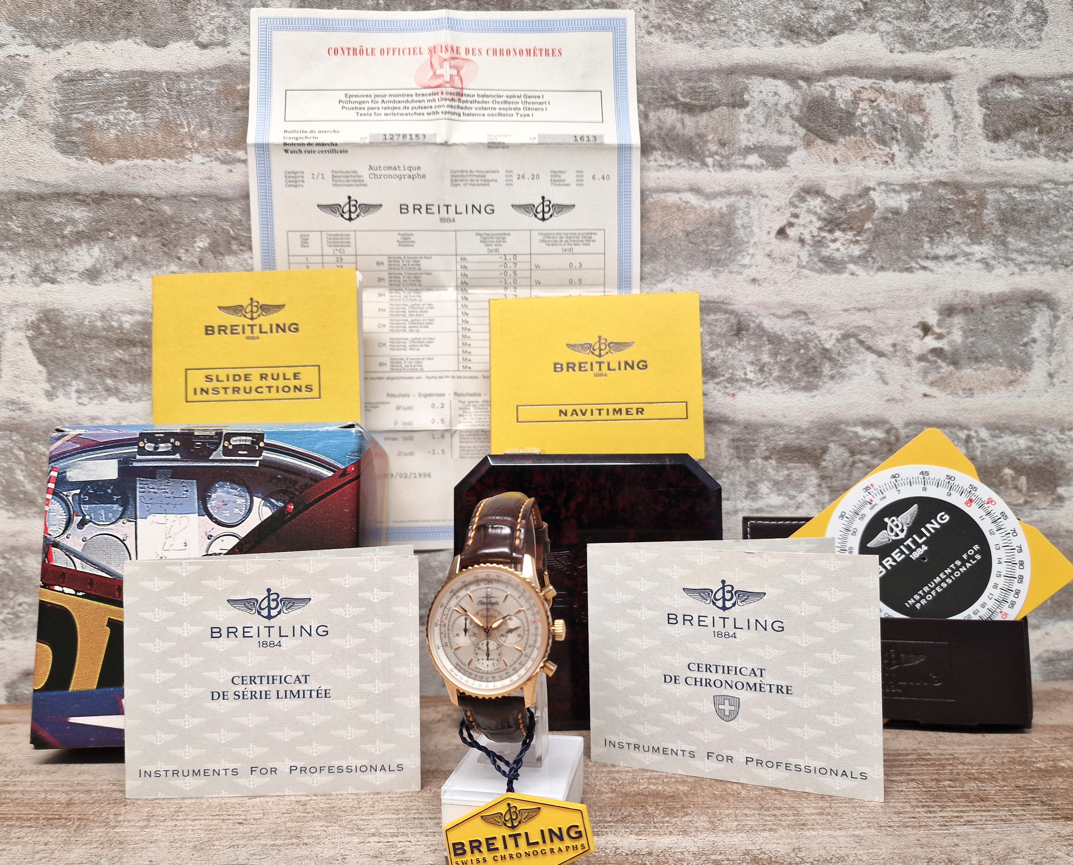 Breitling 18k Blue Angels Limited